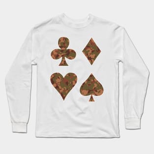 The Four French Suits Long Sleeve T-Shirt